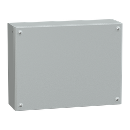 NSYSBM304012 – Metal industrial box plain door H300xW400xD120 IP66 IK10 RAL 7035