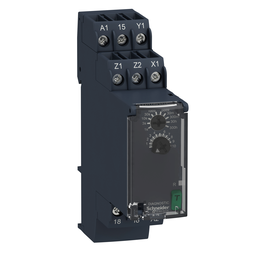 RE22R1MAMR – multifunction relay, Harmony Timer Relays, 8A, 1 CO, 0.05sâ€¦300h, on delay, 24…240V AC DC
