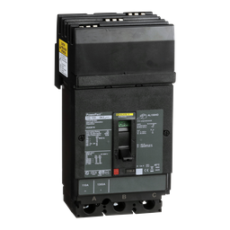 HGA36110 – Circuit breaker, PowerPacT H, 110A, 3 pole, 600VAC, 18kA, I-Line, thermal magnetic, 80%, ABC