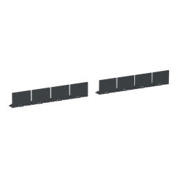LA9G4707 – Lug cover,TeSys Giga contactor,for LC1G115-800,4 Pole,coupling assembly,IP20