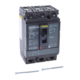 HDL36015 – Circuit breaker, PowerPacT H, 15A, 3 pole, 600VAC, 14kA, lugs, thermal magnetic, 80%