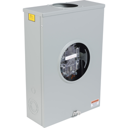 UTH5213T – Meter socket, ringless, 1 phase, 3 wire, 5 jaws, Series A-L, lever bypass, jaw release
