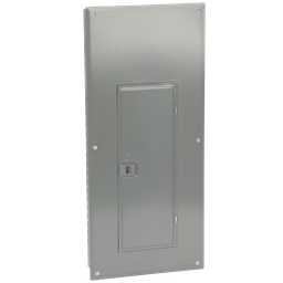 HOM3060M100PC – Load center, Homeline, 1 phase, 30 spaces, 60 circuits, 100A convertible main breaker, PoN, NEMA1, combo cover