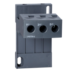 LAD7B10 – TeSys D, separate mount kit, for LRD01 to LRD35 and LR3D01 to LR3D35 overload relays, screw clamp terminals