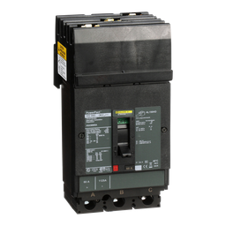 HGA36060SA – Circuit breaker, PowerPacT H, 60A, 3 pole, 600VAC, 18kA, I-Line, thermal magnetic, 80%, shunt, ABC