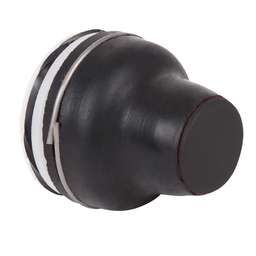 XACB9112 – Head for push button, Harmony XAC, plastic, black, booted, operating travel 4mm, 25…  70 degree C