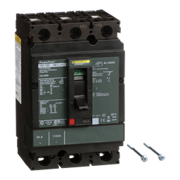 HGL36090 – Circuit breaker, PowerPacT H, 90A, 3 pole, 600VAC, 18kA, lugs, thermal magnetic, 80%