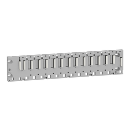 BMXXBP1200H – Backplane, Modicon X80, 12 slots, panel, mounting plate mounted, ruggedized