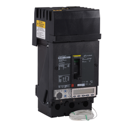 JLA36250U53X – Circuit breaker, PowerPacT J, 250A, 3 pole, 600VAC, 50kA, I-Line, Micrologic 5.2E, 80%, ABC