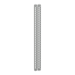 NSYSUCR40100 – Universal cross rails, PanelSeT SFN, PanelSeT SF, PanelSeT SM,  H40 W1000mm, 1 row, set of 2