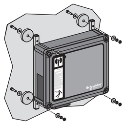 ZARC091 – Harmony eXLhoist, standard, Kit magnets support for ZARB base station