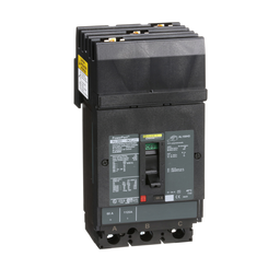 HJA36060 – Circuit breaker, PowerPacT H, 60A, 3 pole, 600VAC, 25kA, I-Line, thermal magnetic, 80%, ABC