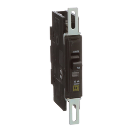 QOU170 – Mini circuit breaker, QOU, 70A, 1 pole, 120/240 VAC, 10kA