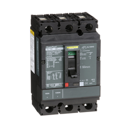 HJL36100 – Circuit breaker, PowerPacT H, 100A, 3 pole, 600VAC, 25kA, lugs, thermal magnetic, 80%
