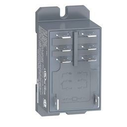 Square D RPF2BJD 12 VDC 30 Amp 2NO 2NC Din Rail/Panel Mount Plug-In Relay