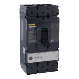 LGF36250CU33X – Circuit breaker, PowerPacT L, 250A, 3 pole, 600VAC, 18kA, busbar, MicroLogic 3.3S, 100%