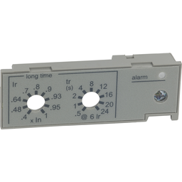 S48836 – Circuit breaker accessory, PowerPacT P/R, trip unit adjustable rating plug D, UL/ANSI