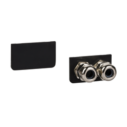 VW3L10222 – 2 x M16 cable entry for signals and power supply cable – Ã˜ 5..9 mm – IP54