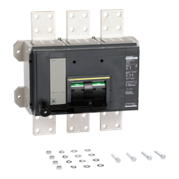 RGF36200 – Circuit breaker, PowerPacT R, 2000A, 3 pole, 600VAC, 18kA, busbar, ET 1.0I, 80%