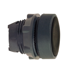 ZB5AA2 – Harmony, 22mm Push Button, flush push button head, spring return, black, unmarked