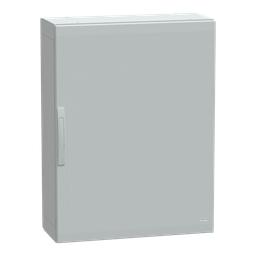 NSYPLA1073G – Floor standing polyester enclosure, Thalassa PLA, plain door, completely sealed, 1000x750x320mm, IP65, IK10