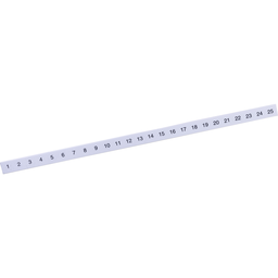 9080GH21 – Terminal block, Linergy, marking strip, numbered 1 to 25, for 9080GK6 or 9080GR6 terminal blocks