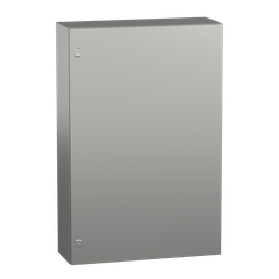 NSYS3X12830 – Wall mounted enclosure, PanelSeT S3X, stainless steel 304L, plain door, 1200x800x300mm, IP66