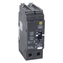 EGB26040 – Mini circuit breaker, E-Frame, 40A, 2 pole, 600Y/347VAC, 65kA max, bolt on