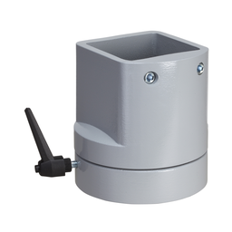 NSYCMUCR50 – Vertical rotating fixing, square 50 mm RAL 7040. For S3CM HMI encl.