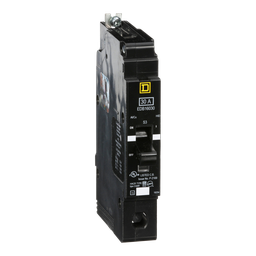EDB16030 – Mini circuit breaker, E-Frame, 30A, 1 pole, 600Y/347VAC, 25kA max, bolt on