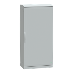 NSYPLAZT1574G – Floor standing polyester enclosure, Thalassa PLA, open bottom, ventilated canopy, 1500x750x420mm, IP44, IK10