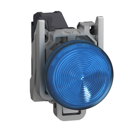 XB4BVBM6GEX – Complete pilot light, Harmony XB4, Explosive atmosphere, blue LED, 24…254V