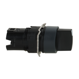 Square D XB6AD233B 16 mm 1.5 Amp 240 VAC 2NO 3-Position Maintained Round Knob Non-Illuminated Selector Switch