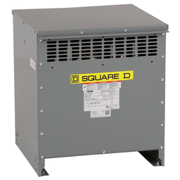 EXN30T3HNLP – Transformer, dry type, DOE 2016, 30kVA, 3 phase, 480V delta primary, 208Y/120V secondary, 18M, 150C rise, K13