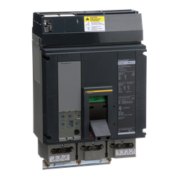 PJA36100U33A – Circuit breaker, PowerPacT P, 1000A, 3 pole, 600VAC, 25kA, I-Line, Micrologic 5.0, 80%, ABC