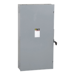 DU325 – Safety switch, general duty, non fusible, 400A, 3 pole, 3 wire, 125hp, 240VAC, NEMA 1