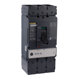 LDP36400U33X – Circuit breaker, PowerPacT L, 400A, 3 pole, 600VAC, 14kA, lugs, Micrologic 3.3S, 80%