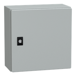 NSYCRN33150P – PanelSeT CRN plain door with mount.plate. H300xW300xD150 IP66 IK10 RAL7035..