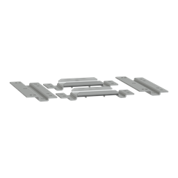 NSYPTZ32P – adaptor plates for vers.PLAZorZT D320mm 2doors mounting NSYPAPL/DPLA/DLP/BRF/BRP