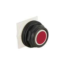 9001SKR1RH6 – Push-button, Harmony 9001SK, plastic, flush, red, 30mm, spring return, 1 NC