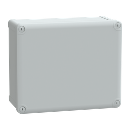 NSYTBS292412 – ABS box IP66 IK07 RAL7035 Int.H275W225D120 Ext.H291W241D128 Opaque cover H20