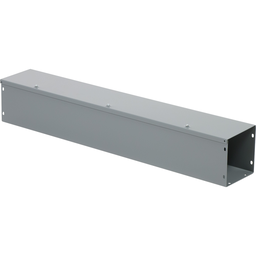 LDB63 – Wireway, Square-Duct, 6 inch by 6 inch, 3 feet long, hinged cover, N1 paint, NEMA 1