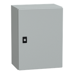 NSYCRN43200 – PanelSeT CRN plain door w/o mount.plate. H400xW300xD200 IP66 IK10 RAL7035..