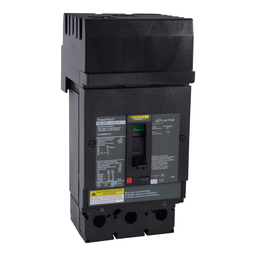 JLA36000S25 – Automatic switch, PowerPacT J, 250A, 3 pole, 600VAC, 50kA, I-Line, magnetic, ABC