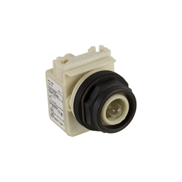 9001SKT40 – Push-to-test pilot light head, Harmony 9001SK, plastic, without cap, 30mm, without bulb, 6V