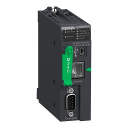 BMXP3420302 – processor, Modicon M340, max 1024 discrete, 256 analog IO, CANopen, Ethernet