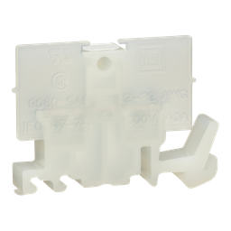 9080GA6 – Terminal block, Linergy, flat terminal connector, natural colored block, 40A, 600V