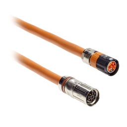 FCE312040A200 – Power cable M17 from detached servo drive to 40mm motor with S915 4,0 m