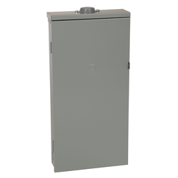 QO1816M150FTRB – Load center, QO, 1 phase, 8 spaces, 16 circuits, 150A convertible main breaker, NEMA3R, feedthru lugs