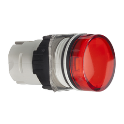 ZB6AV4 – Head for pilot light, Harmony XB6, red, 16mm, integral LED